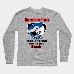 Funny Shark - Summer lover Long Sleeve T-Shirt